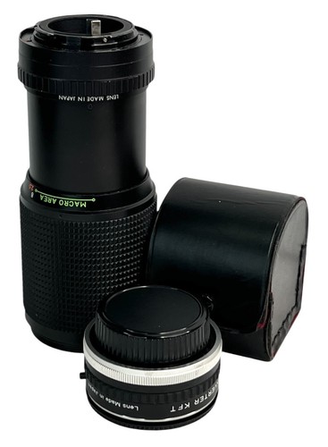 STAR D MC Auto Camera Lens F80 205mm 1:4.5 993987 And Star D Auto Tele Converter