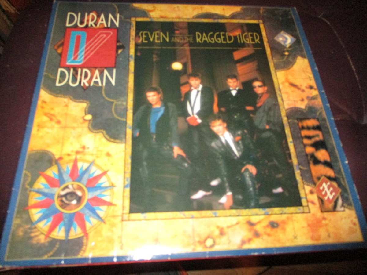 1983 DURAN DURAN Seven & The Ragged Tiger US LP Capitol 12310 W
