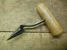 vintage bung auger Wm Johnson tapered reamer old cooper chairmaker tool