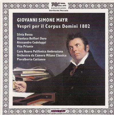 Bossa,Silvia,Belfiori Doro,Gianluca, Vespri Per Il Corpus Domini 1802 (CD)
