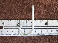 Lot of 10 Mustad 95160-SS-6/0 Stainless Steel 3X STRONG Closed Eye Siwash Hooks!