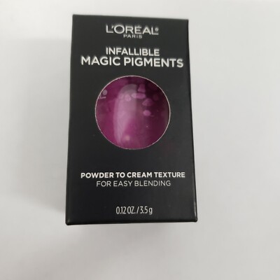 Loreal Paris Infallible Magic Lips Pigments Powder to cream texture 450 .12 oz