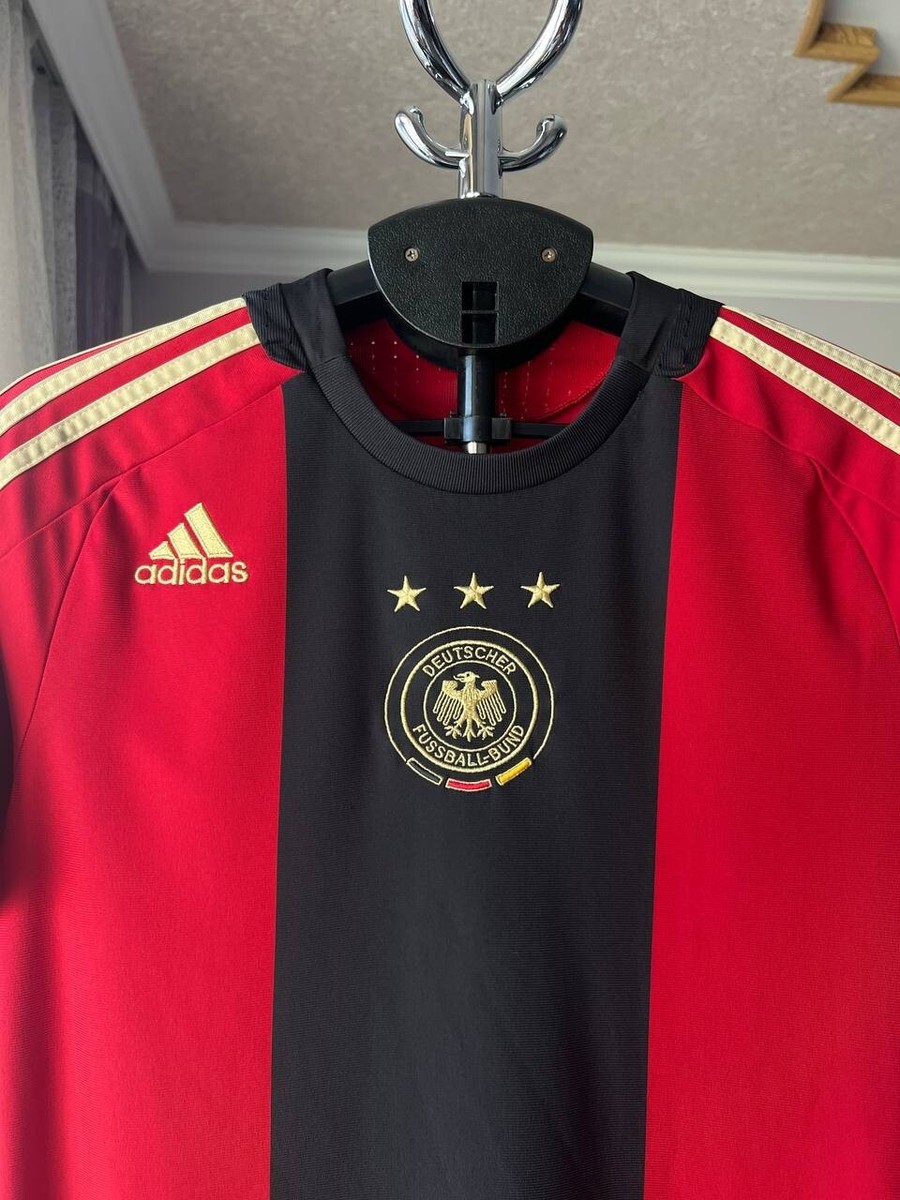 adidas - adidas ドイツ代表 2008 ユーロ クローゼ　ユニフォーム 痛恨の銀メダル…ドイツ代表、EURO2008「ホームユニフォーム
