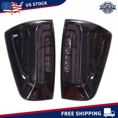 2X Smoked LED Rear Tail Light for Nissan Frontier Navara NP300 D23 2015-2019