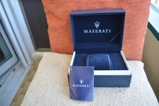 VENDO SCATOLA PER OROLOGIO MASERATI
