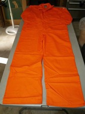 Bulwark Flame Resistant Coveralls Size 52 Regular Orange NWOT
