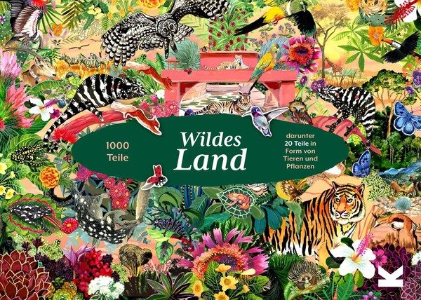 Wildes Land - Puzzle 1000 Teile | GroßE Erfolgsgeschichten Der Natur | Scales-image