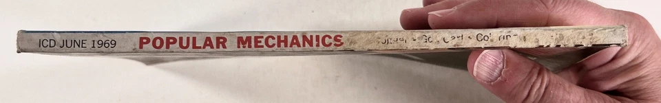 1969 Jun POPULAR MECHANICS auto-gyro flying FORD MOTOR HOME amphibious crawler - Image 3 of 4