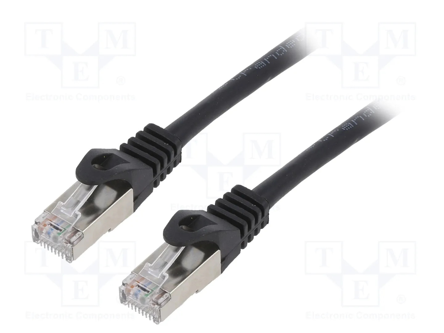 Gembird Noir - Cordon De Raccordement - Rj-45 (M) Pour Rj-45 (M) - 0.5 M - Stp - Cat 6 - Moulé, Bloqué - Image 2