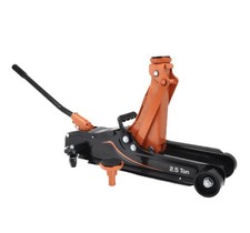 CRICK IDRAULICO 2.5 T CARRELLO SOLLEVATORE RIBASSATO CRIC BASSO 2500 KG SUV