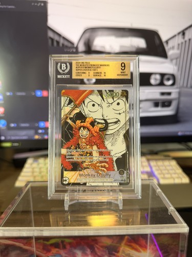 Monkey.D.Luffy (Super Leader Alternate Art) graded BGS 9 for sale on eBay