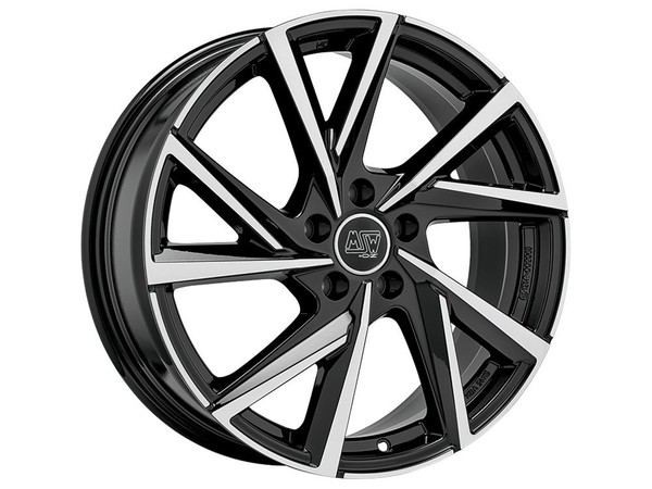 "Aluminiumfelge FüR Cupra Born 8,0J18\" 5X112 40 57,10 Msw Msw 80-5 Gloss Black F"-image