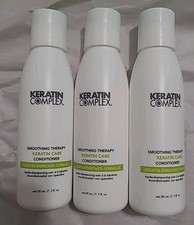 3 Pack Keratin Complex Keratin Care Conditioner 3oz Travel Size Smoothing