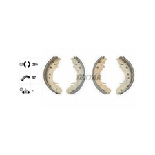 Mâchoire de frein Kia CARNIVAL