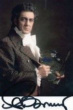 Placido Domingo - original signierte tolle Au...