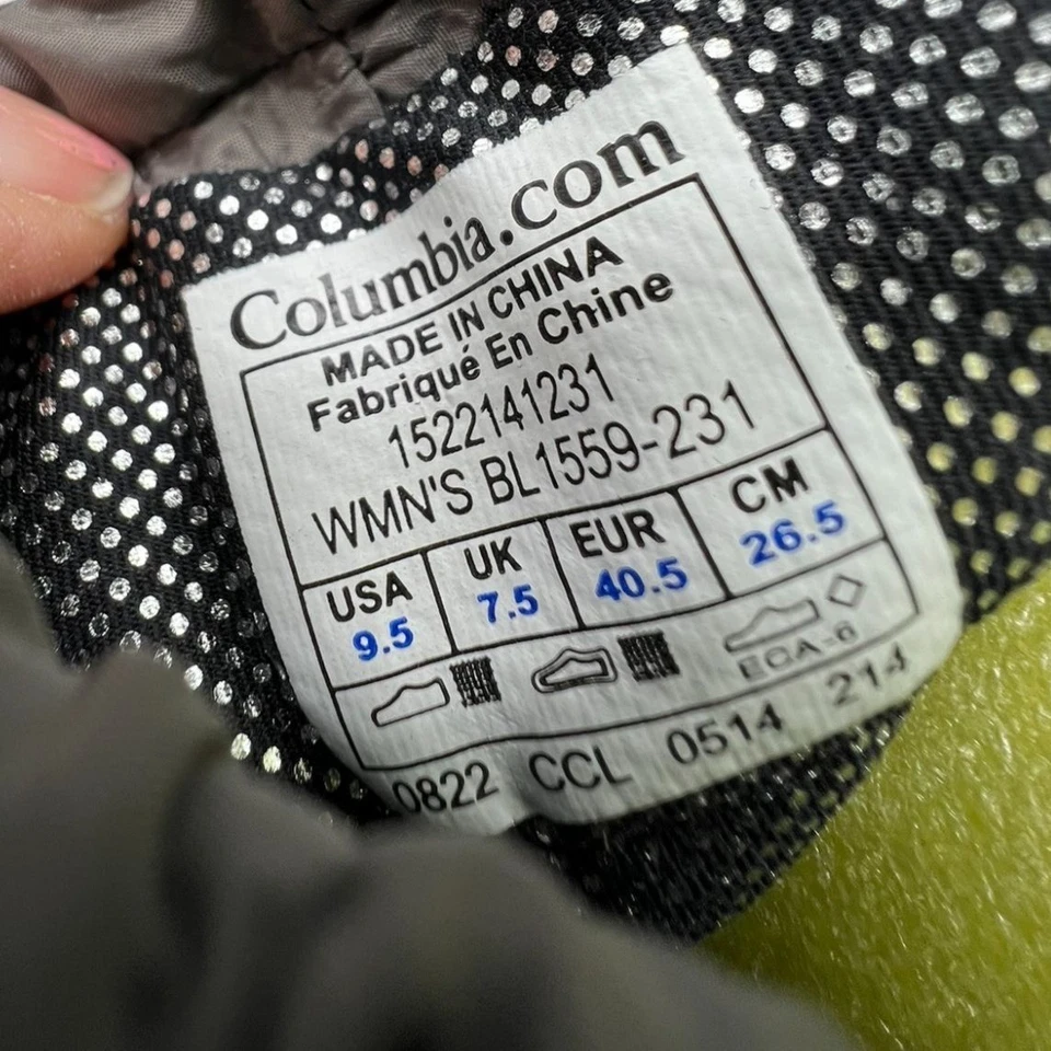 Columbia Mujeres Omni-Grip Botas de Invierno Talla 9.5 Gamuza Impermeables Media Pantorrilla Marrón Foto 3 de 4