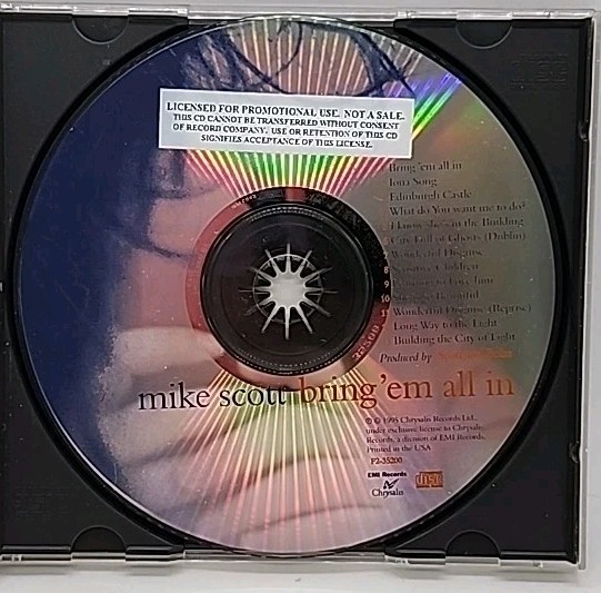 Bring 'em All in by Mike Scott (CD, 1995) 724383520022| eBay