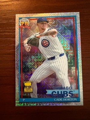 2026 Topps Series 2 Cade Horton Silver Pack Mojo #91C2-33 Chicago Cubs