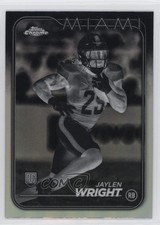 2024 Topps Chrome Rookies Negative Refractor Jaylen Wright #239 15ik