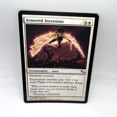 Armored Ascension 2 Uncommon Shadowmoor Magic: The Gathering Lightly Played