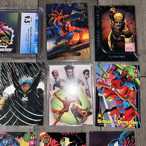 Marvel Karten Lot Spiderman Wolverine Teamup CGC 9,5 Gem Mint Comic Karten - Bild 16 von 24