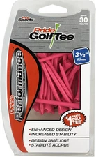 Pride Performance 3-1/4" Golf Tee, 30 Count 3.25, Citrus Pink 
