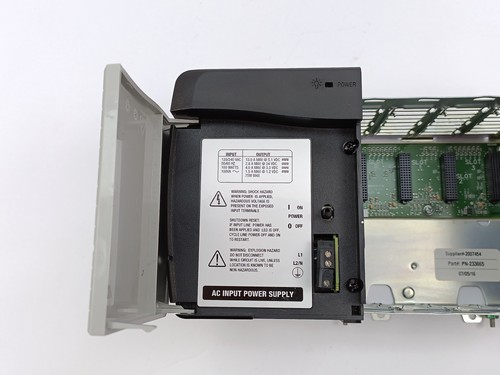 AB 1756-PA75 SerB ControlLogix AC Power Supply with 1756-A4 SerC - 第 7/7 張圖片