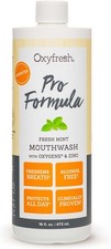 Oxyfresh Pro Formula Fresh Mint Mouthwash Patented 16 Fl Oz Pack of 1