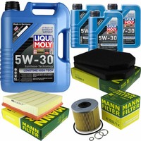 Inspektionspaket 8L Liqui Moly Longtime 5W-30 FüR Audi A8 4.2 Quattro 3.7 S8