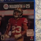 Madden NFL 25 PS4 (2024) E-Everyone Multiplayer American Football Sports Game