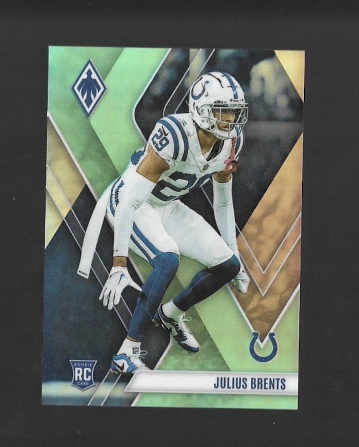 Julius Brents Panini Phoenix #162 Teal