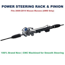 Hydraulic Steering Rack Gear Fits 2009-2014 Nissan Murano Awd 3.5l Pinion Kit