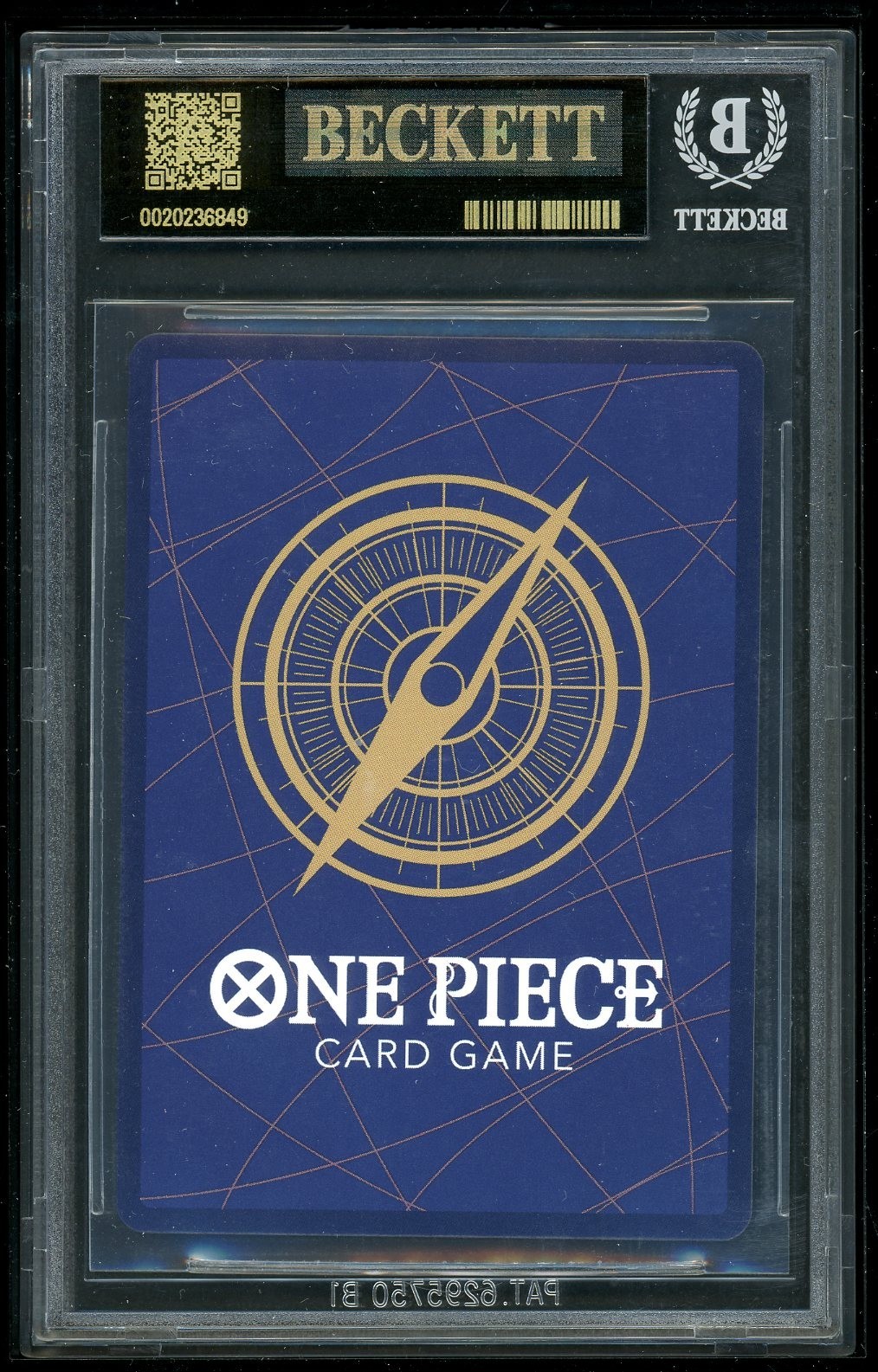 '25 One Piece Stussy Alt Art SP #OP07085 Fist of Divine Speed BGS 10 Black Label view 2