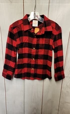Jumping Beans Boy's Size 3 Red & Black Shirt