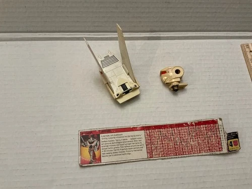 Vintage G1 Transformers Jetfire Figure & Parts Lot Hasbro 1980s Autobot Jet