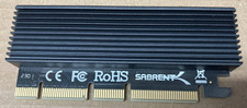 Sabrent M.2 Nvme SSD to Pcie X16/X8/X4 Adapter Card w/Heatsink