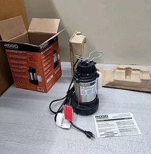 RIDGID 1/2 HP Stainless Steel  Submersible Sump Pump Model # 500RSDS 
