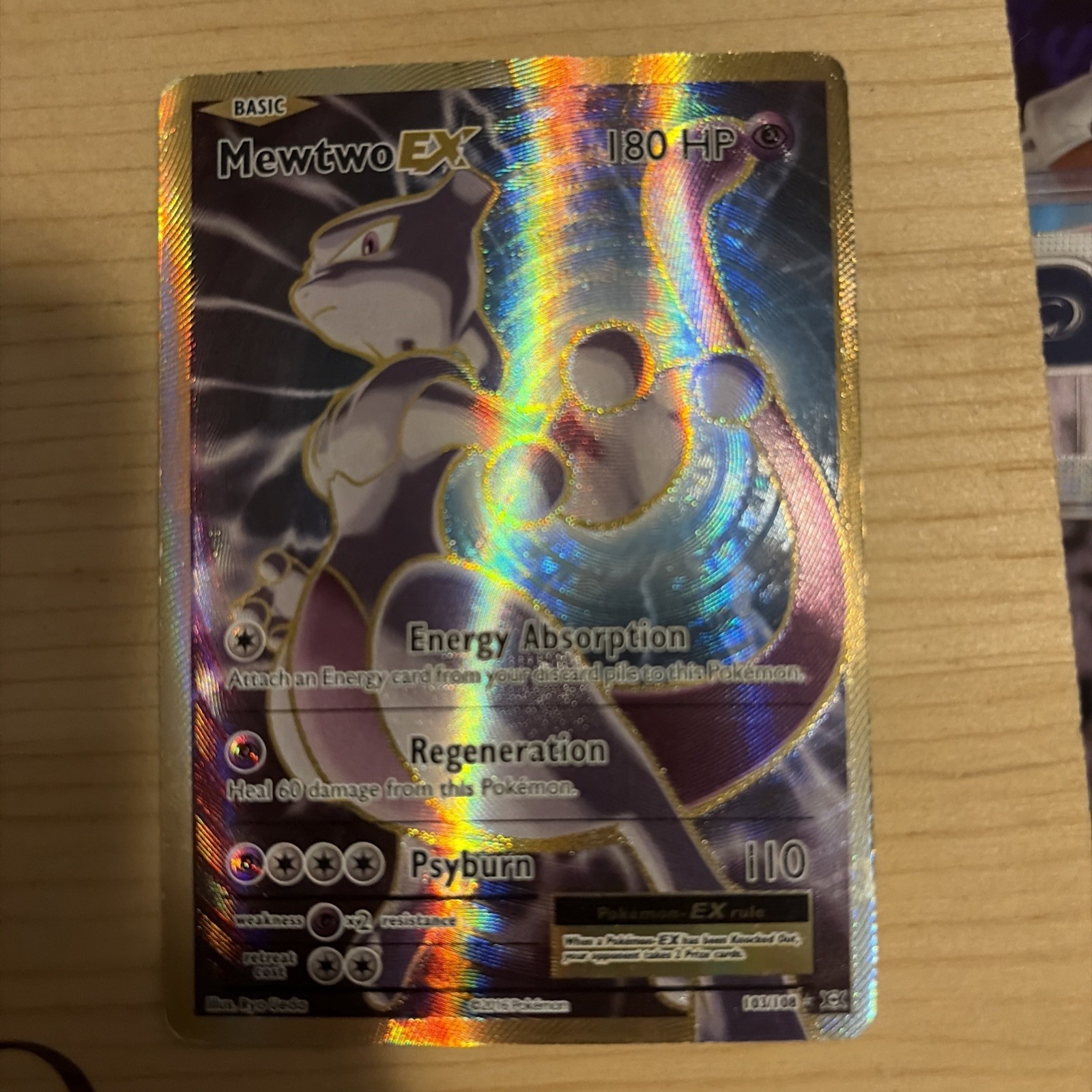 Mewtwo ex 2016 XY: Evolutions #103/108 Holo (Full Art) Price Guide 