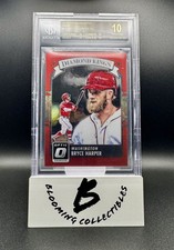 Bryce Harper 2016 Panini Donruss Optic Diamond Kings #30 Red /99 BGS 10 Phillies