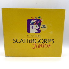 Scattergories Junior COMPLETE Milton Bradley 1989 Words Party Kids Family