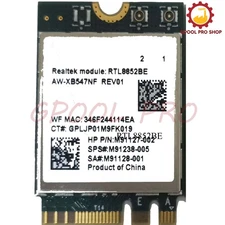 Realtek RTL8852BE Wireless card For HP M91127-002 M91238-005 M91128-001 