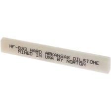 Norton 61463686810 3x3/8x1/8" Hard Arkansas Stone Beveled Files Ultra Fine 5 pk