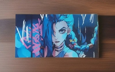 Großes Gaming Mouse Pad Jinx League Of Legends Arcane 53x30 Cm Neu Blitzversand