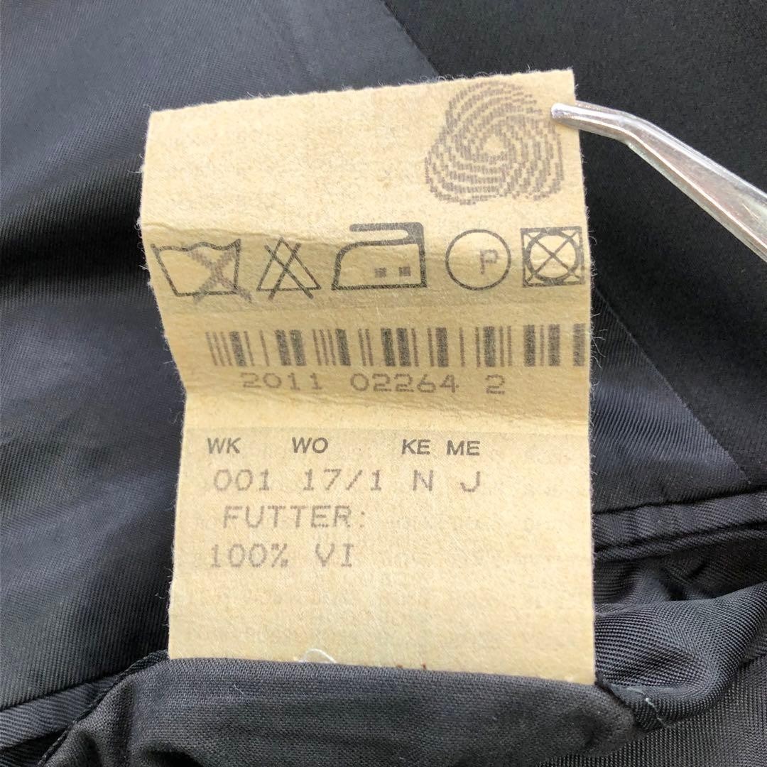 Hugo Boss Suit Mens 50 size Loro Piana Super 110's Wool Vintage Black thumbnail 12