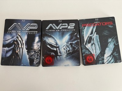 Alien vs Predator Steelbook Sammlung   AVP 1 + AVP 2 + Predators   Blu-ray FSK18