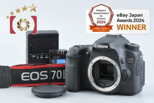 Canon EOS 70D 20.2 MP Digital SLR Camera Body [Near Mint]