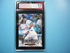 1993 DONRUSS 90'S DOMINATORS MLB BASEBALL CARD #7 JOSE CANSECO KSA 9.5 NGM
