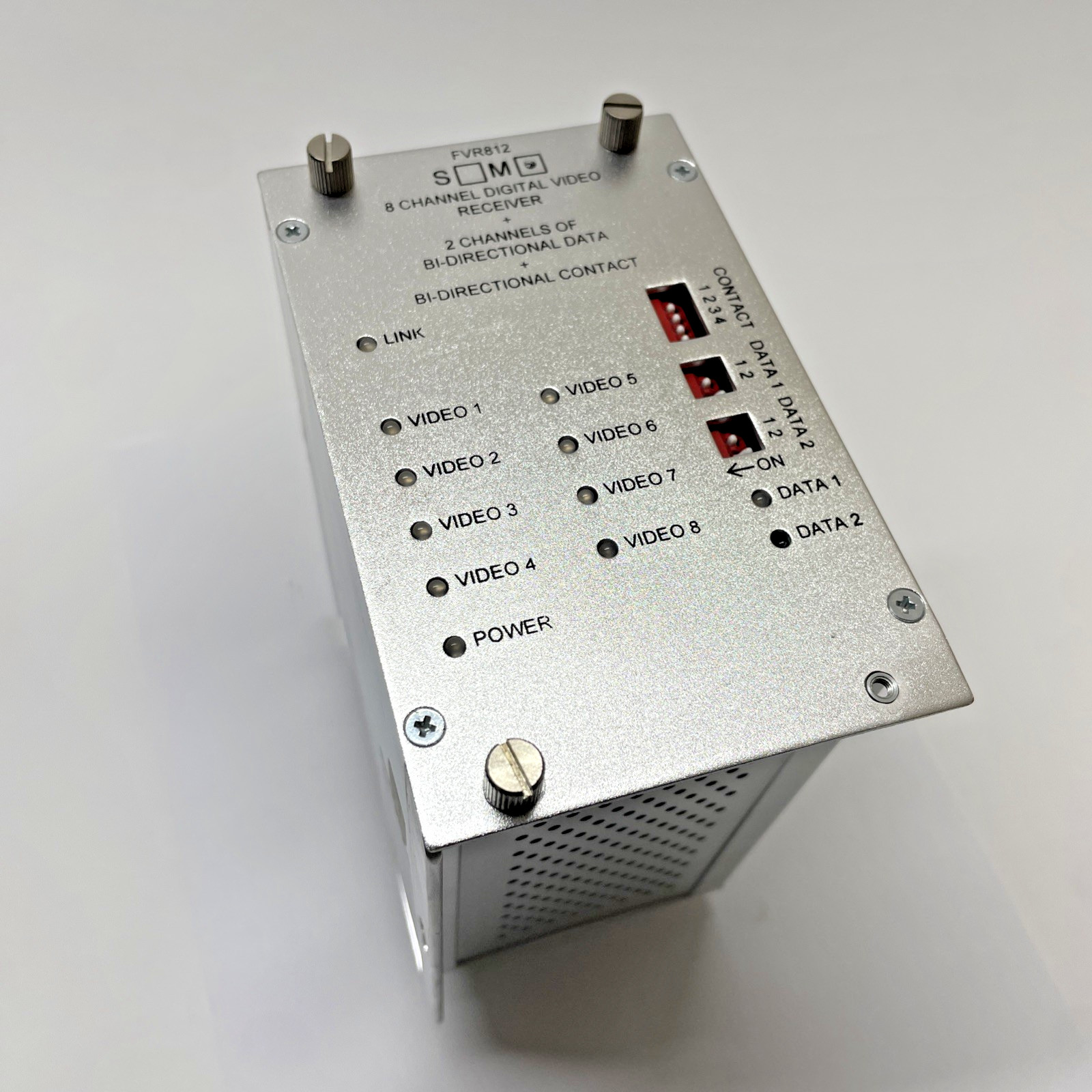 ComNet FVR812 Video Receiver 8-Channel + 2 Bi-Directional Data/Contact Closure