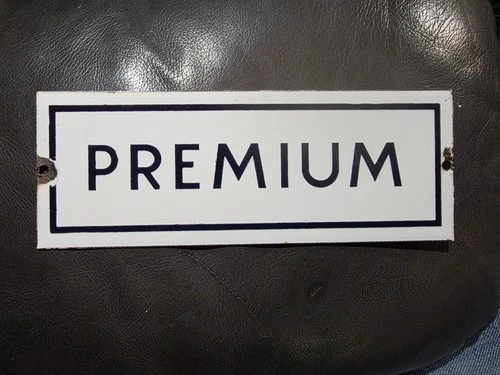 VINTAGE ORIGINAL ANTIQUE GAS OIL GENERAL STORE PORCELAIN GULF SIGN NICE...