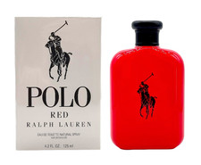 Polo Red by Ralph Lauren Men 4.2 oz Eau de Toilette Spray TR 100 AUTHENTIC